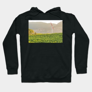 Okanagan Valley Summer Vineyard View Hoodie